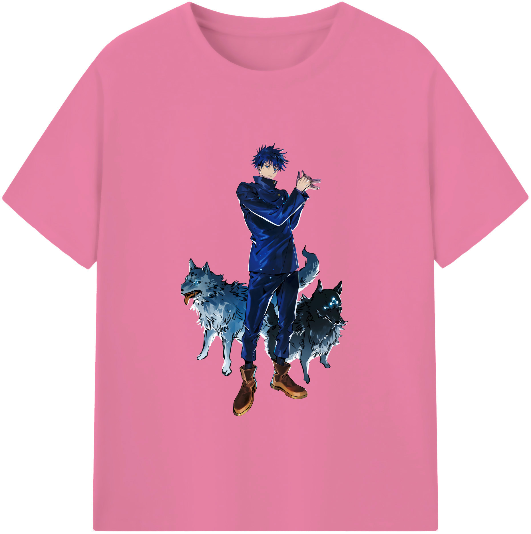 （画像用） 呪術廻戦 Jujutsu Kaisen 綿100％半袖Tシャツ（フロントプリント）